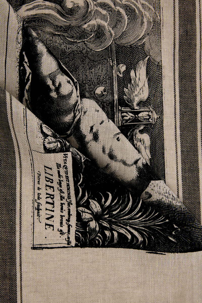 CUPID MEMENTO MORI DISH TOWEL - Home - Libertine