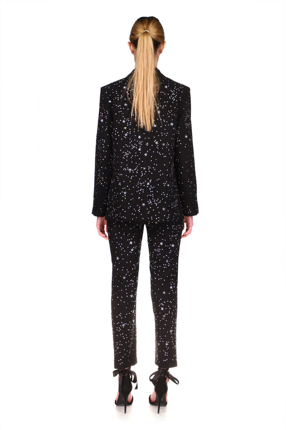 CRYSTAL 'LONGFELLOW'S LIGHT OF STARS' DOUBLE BREASTED JACKET - BLAZERS - Libertine