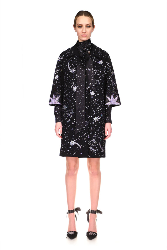 CRYSTAL 'WONDERLAND' PATCH POCKET COAT - COATS - Libertine - Main image