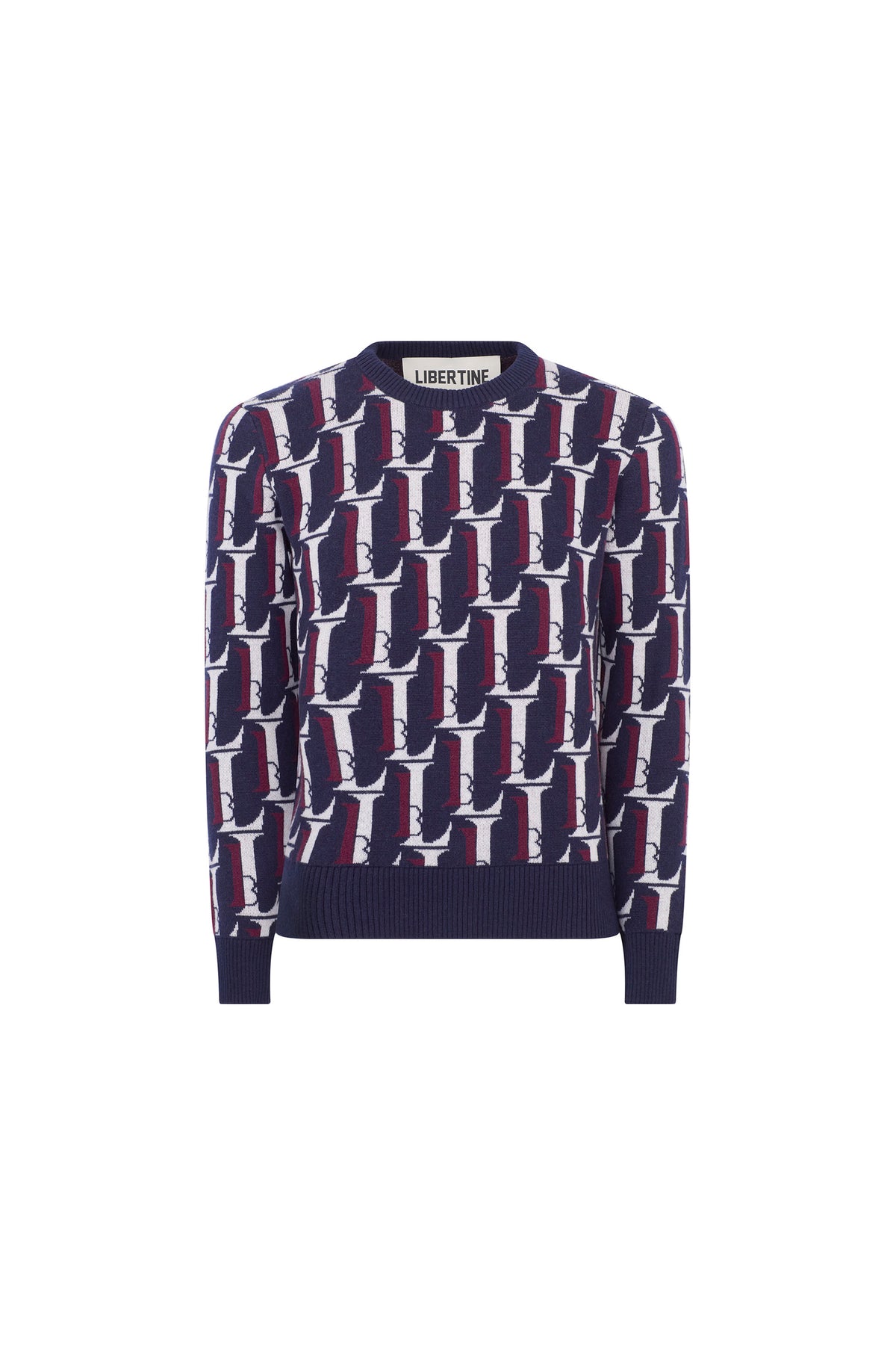 'Monogram' Pullover - SWEATERS - Libertine