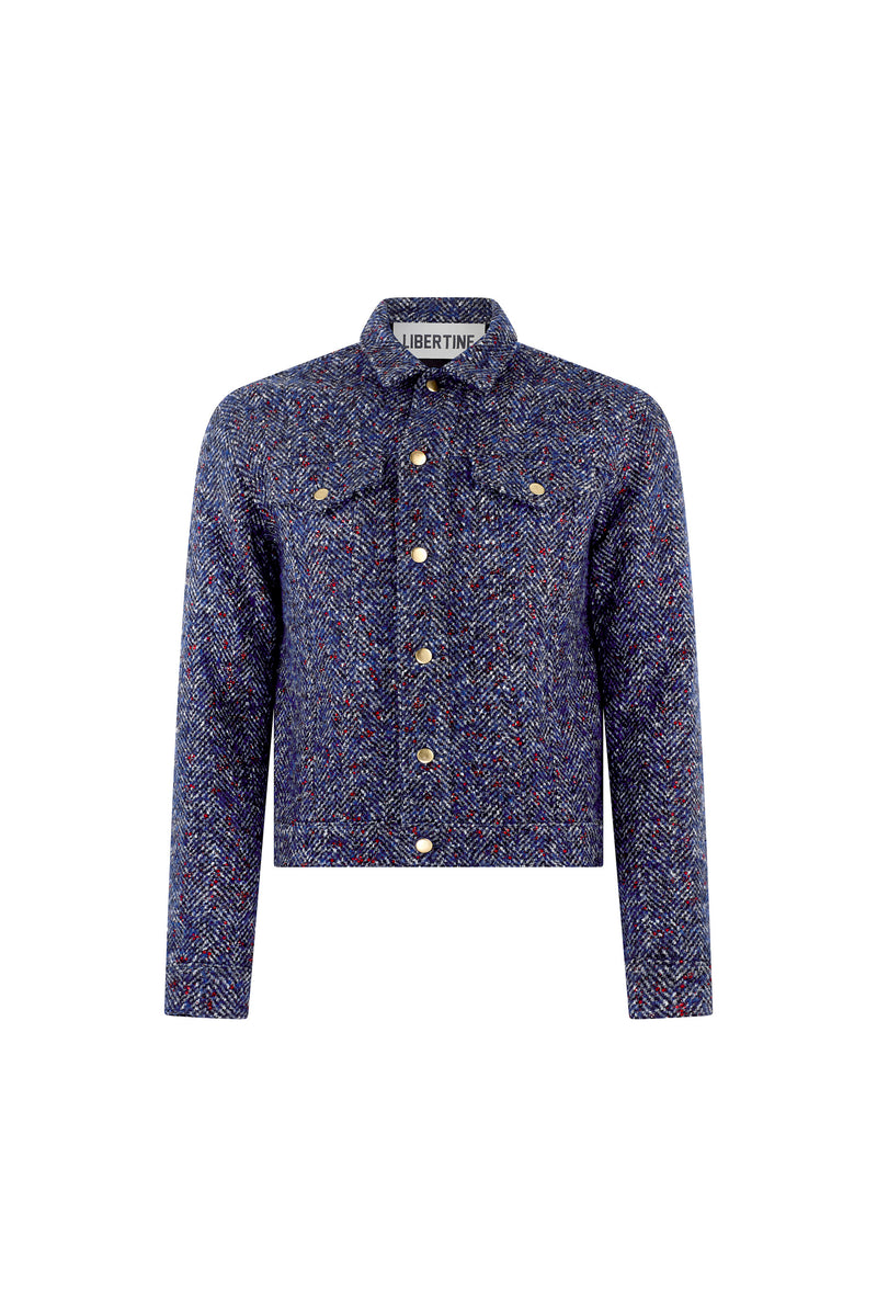 'Heavy Stardust' Trucker Jacket - JACKETS - Libertine