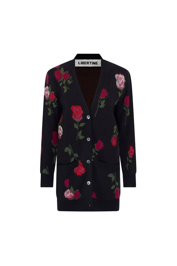 'Brava!' Oversized Cardigan - CARDIGANS - Libertine - Main image