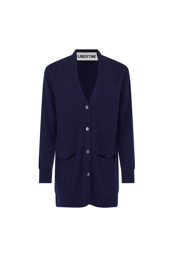 'STARDUST' OVERSIZED CARDIGAN - CARDIGANS - Libertine - Main image