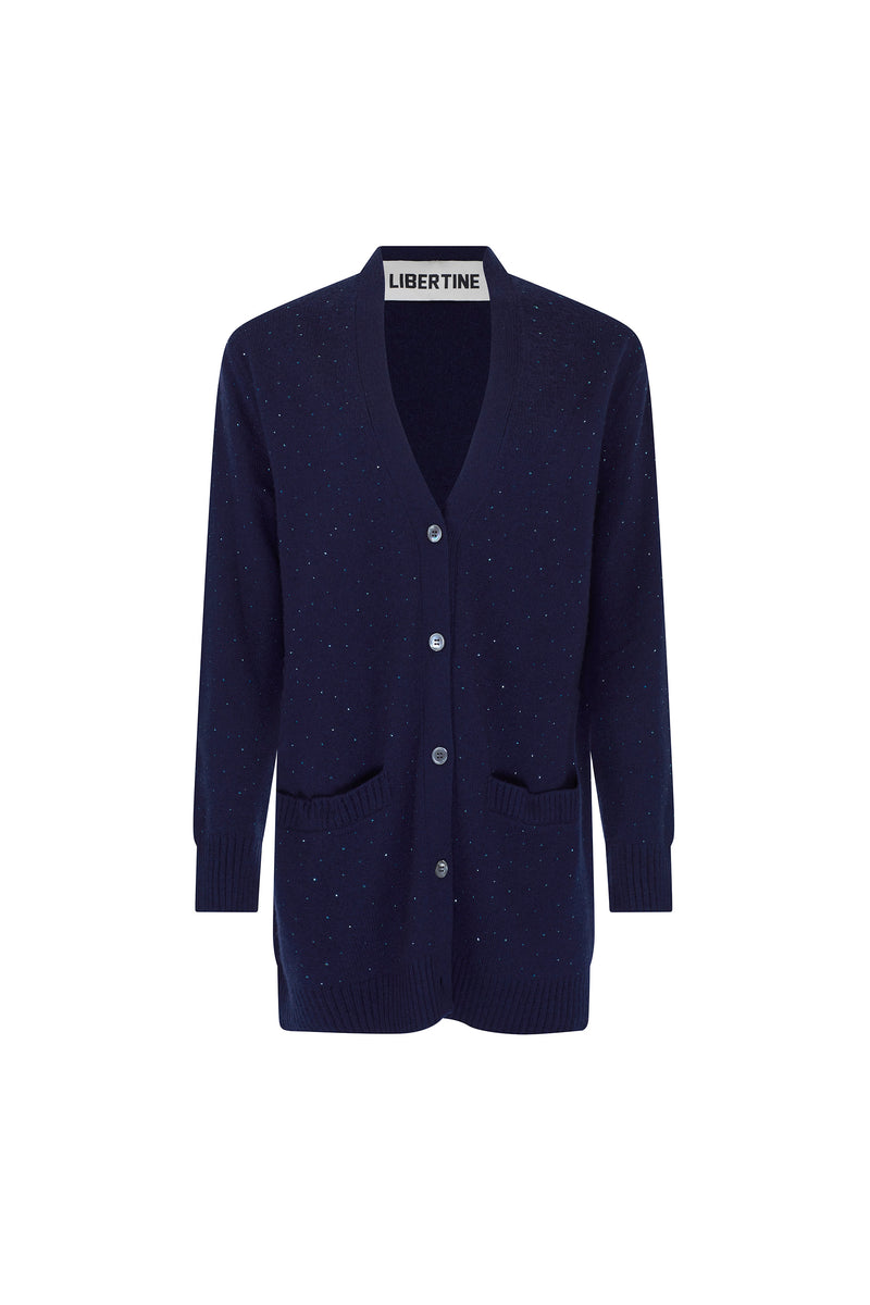 'STARDUST' OVERSIZED CARDIGAN - CARDIGANS - Libertine