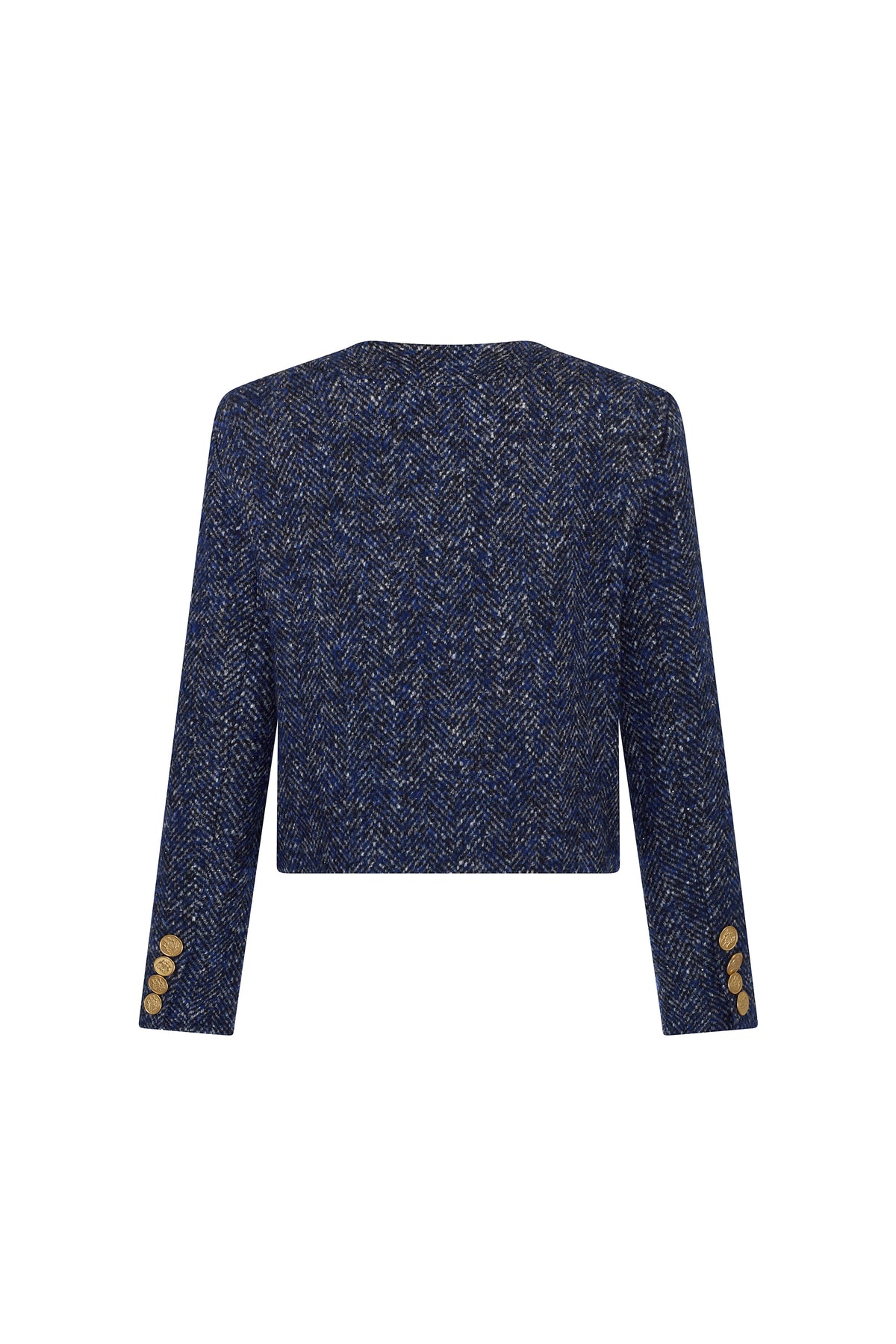 'STARDUST' BLUE DENEUVE JACKET - BLAZERS - Libertine