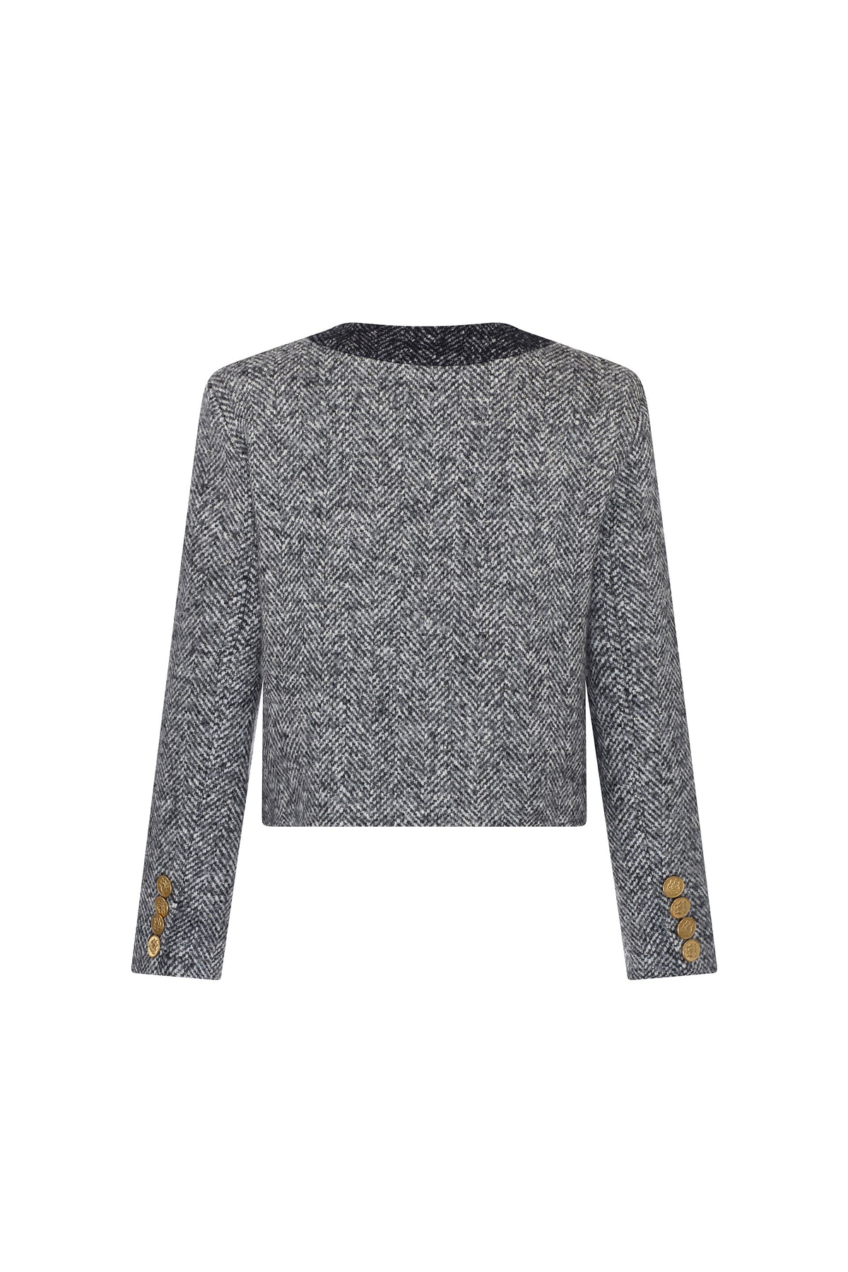 'STARDUST' GREY DENEUVE JACKET - BLAZERS - Libertine