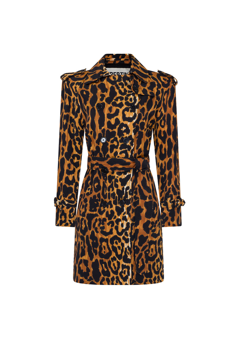 'LEOPARDO' TRENCH COAT - COATS - Libertine