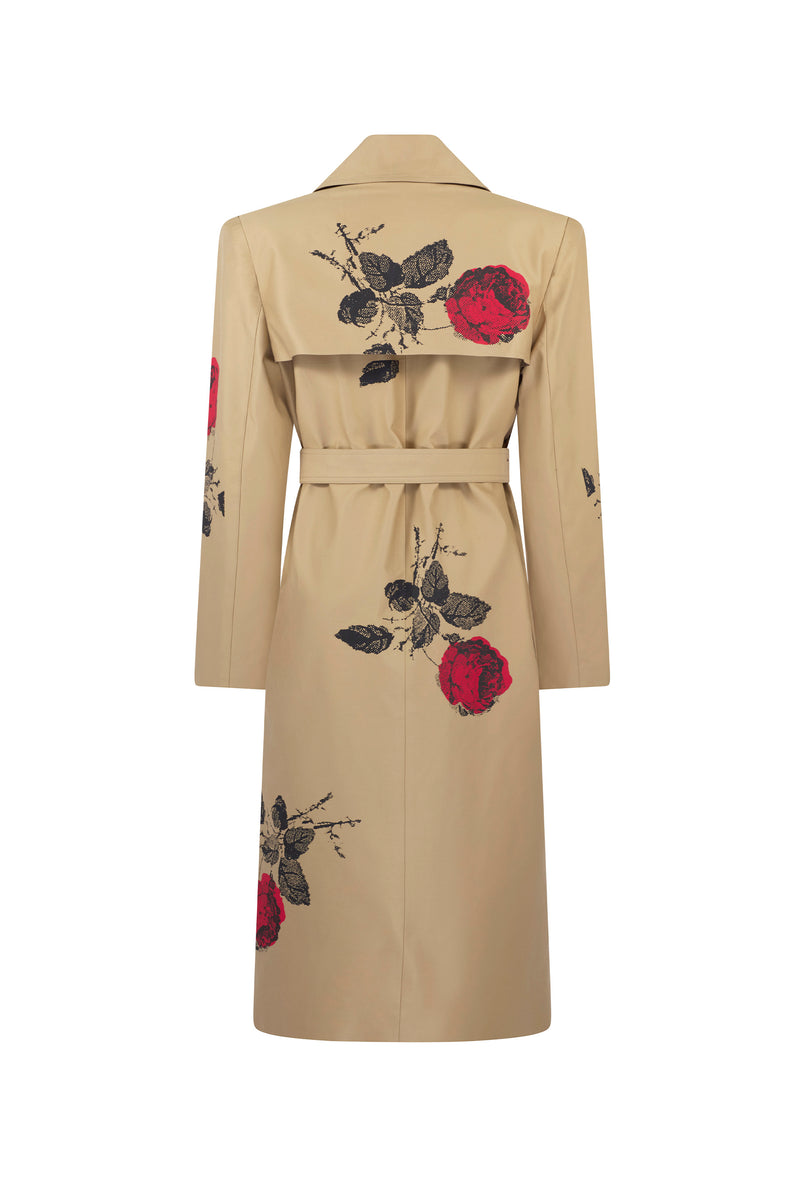 'STONE ROSES' LONG LEAN TRENCH - COATS - Libertine