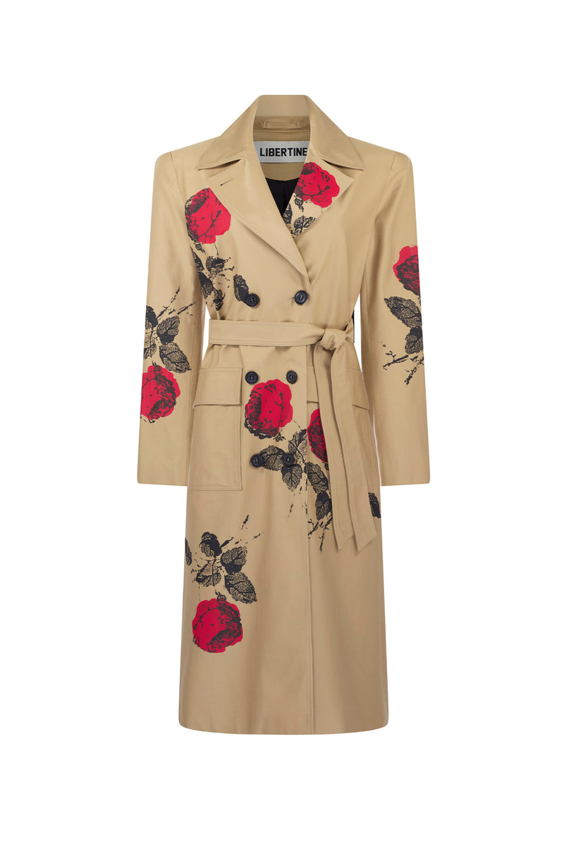 'STONE ROSES' LONG LEAN TRENCH - COATS - Libertine