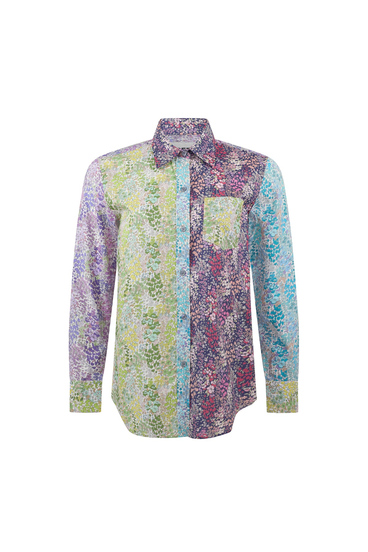 'GIMME LIBERTY LIBERTINE' MULTI NEW CLASSIC SHIRT WITH POCKET - SHIRTS - Libertine