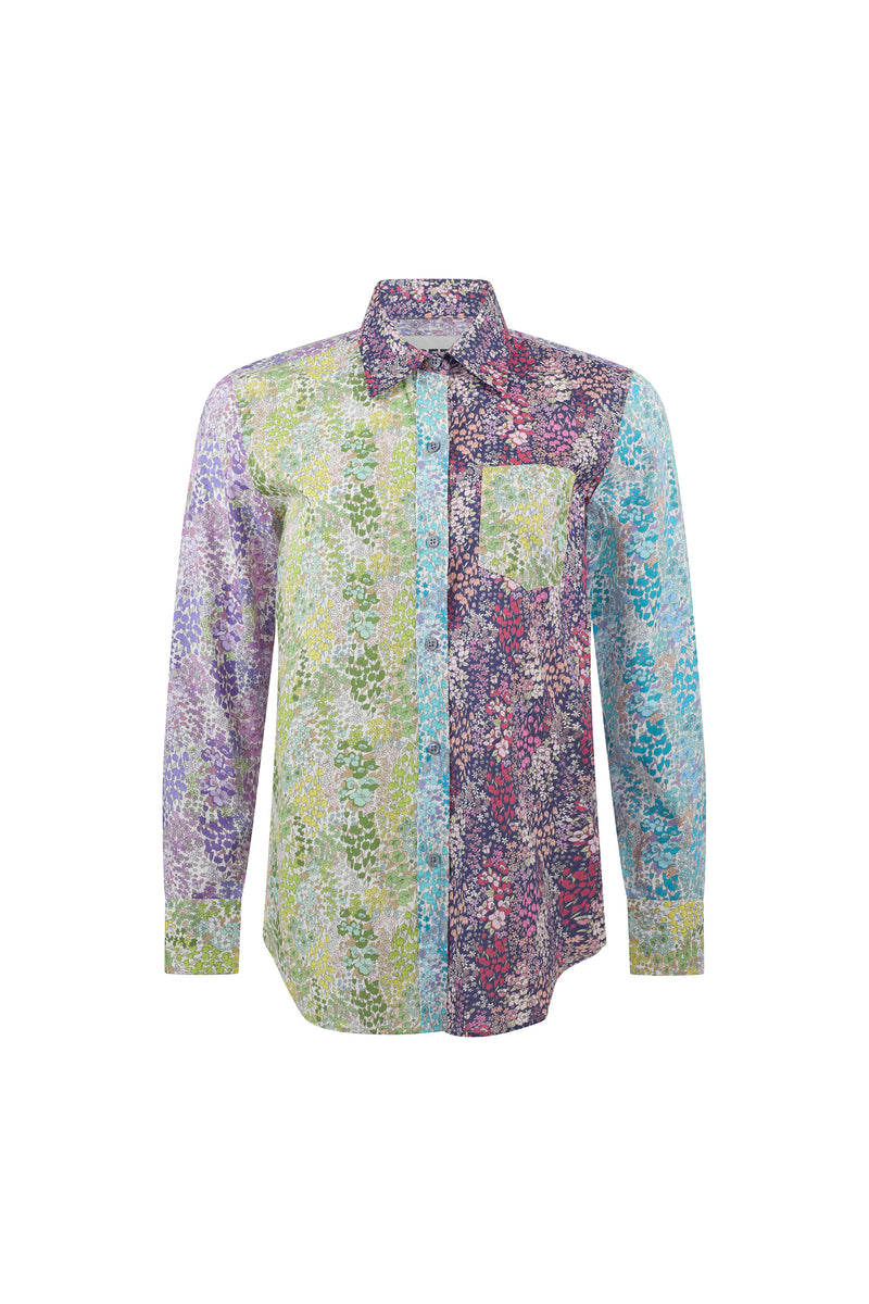 'GIMME LIBERTY LIBERTINE' MULTI NEW CLASSIC SHIRT WITH POCKET - SHIRTS - Libertine