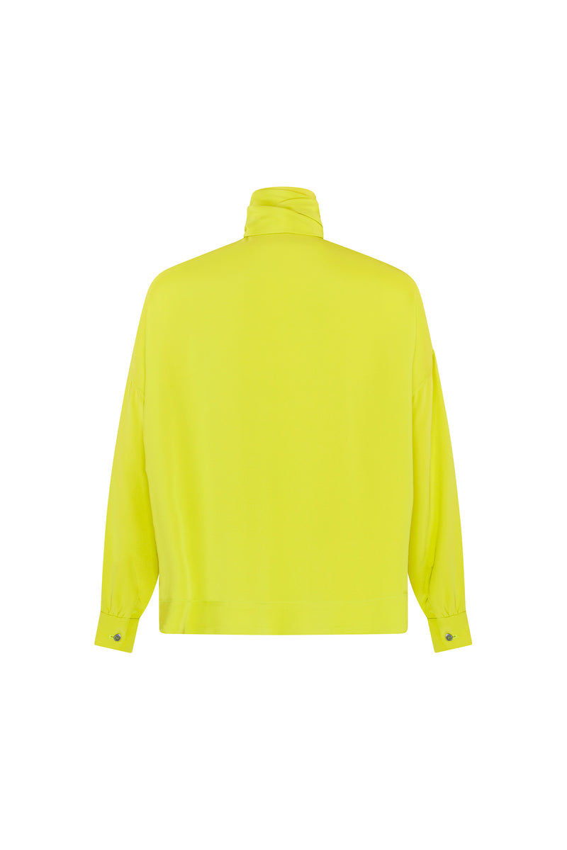 'Poison' Tie Blouse - TOPS - Libertine