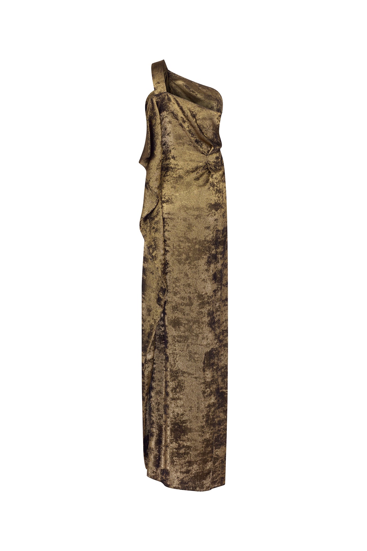 'PYRITE' ONE SHOULDER GOWN - DRESSES - Libertine