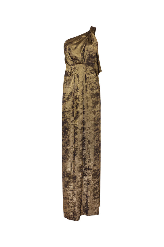 'PYRITE' ONE SHOULDER GOWN - DRESSES - Libertine - Main image