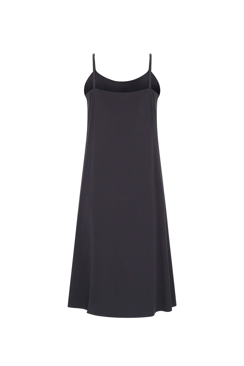 'CHINOIS BOUQUET' EMBROIDERY STRAIGHT SLIP DRESS - DRESSES - Libertine