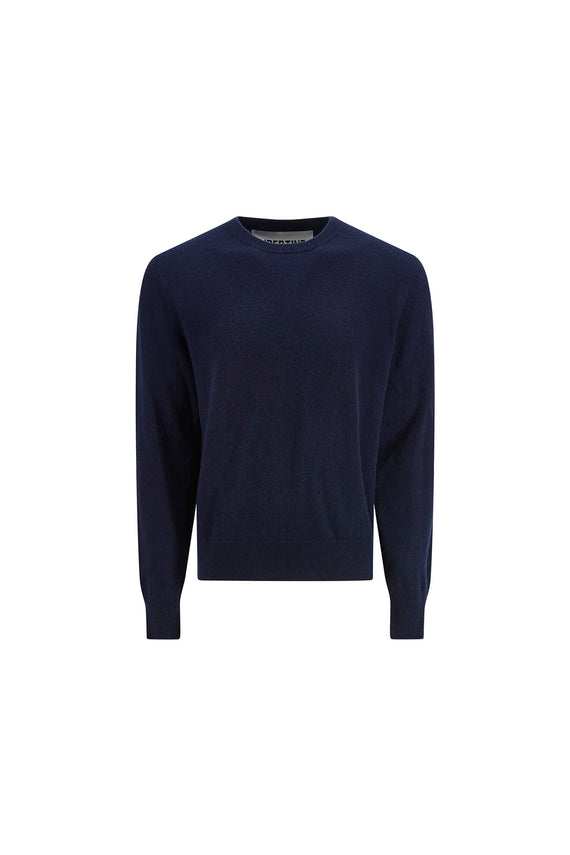 'LIBERTINE LUXE CASHMERE' NAVY PULLOVER - - Libertine - Main image