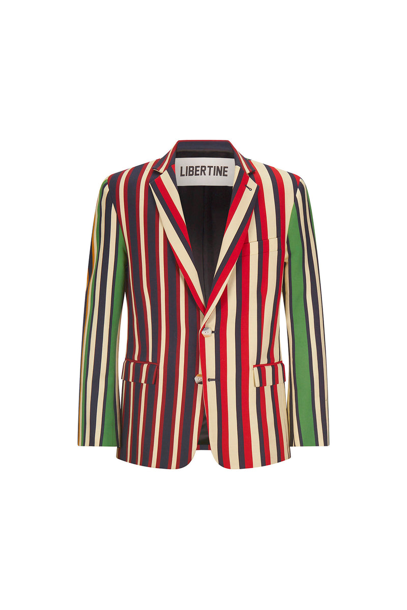 'ETON STRIPE' MEN'S SUIT JACKET - - Libertine