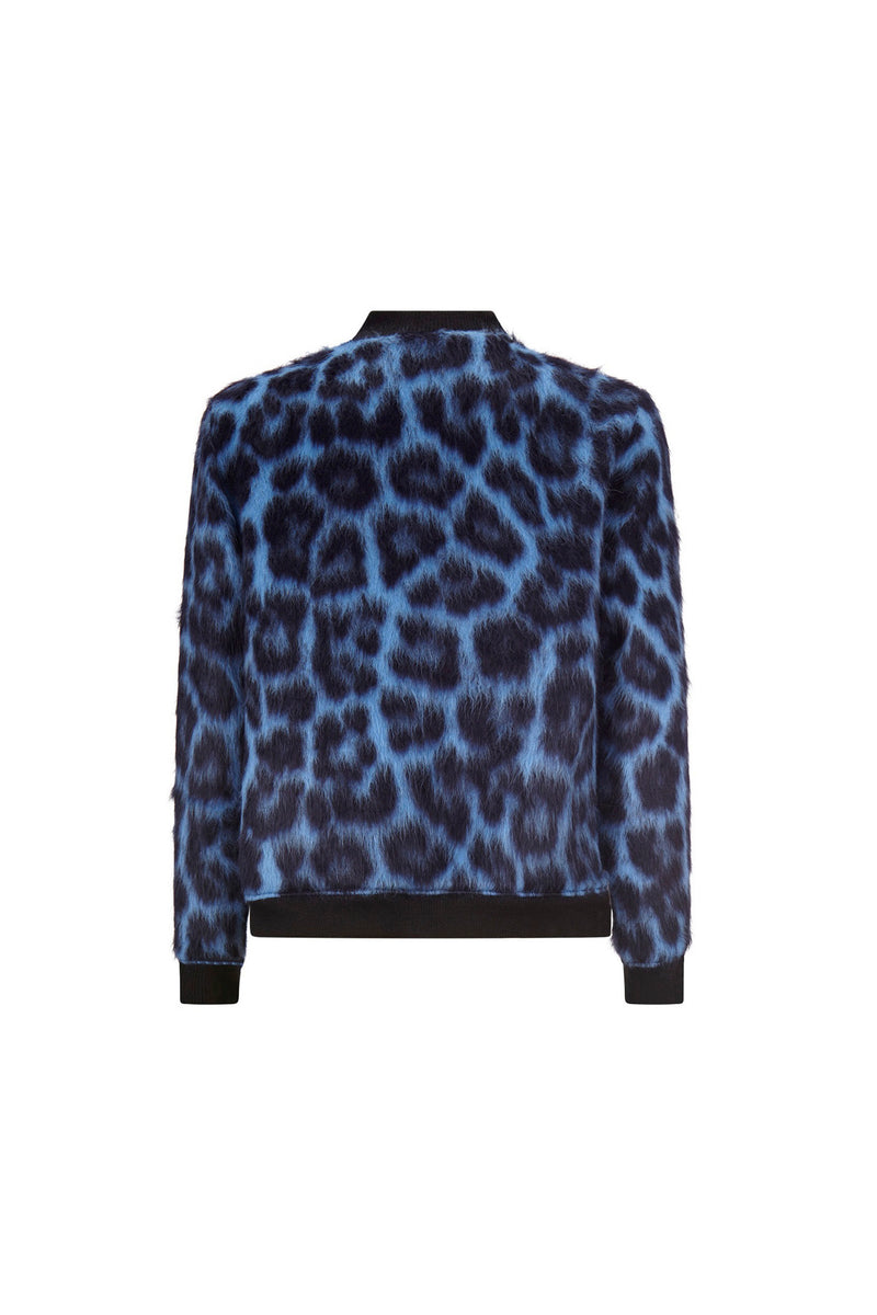 'LONDON LEOPARDO' MEN'S BOMBER JACKET - - Libertine