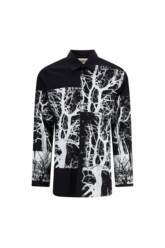'MIDNIGHT FOREST' NEW CLASSIC SHIRT - - Libertine - Main image