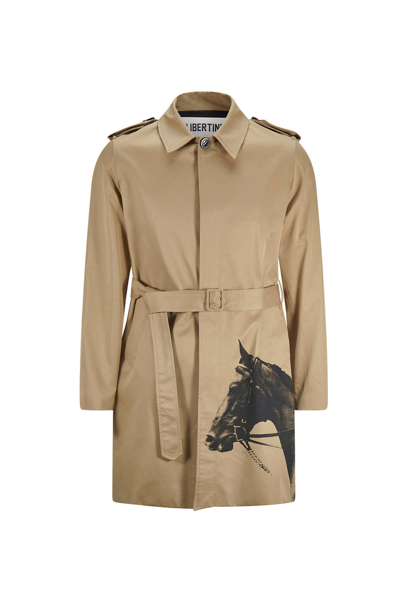 'THOROUGHBRED' SIMPLE TRENCH - - Libertine