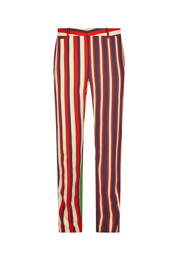 'ETON STRIPE' MEN'S TROUSER - - Libertine - Main image