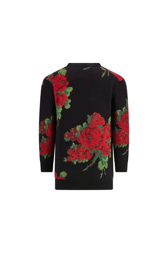 'SEVILLE ROSE' OVERSIZED CARDIGAN -  - Libertine