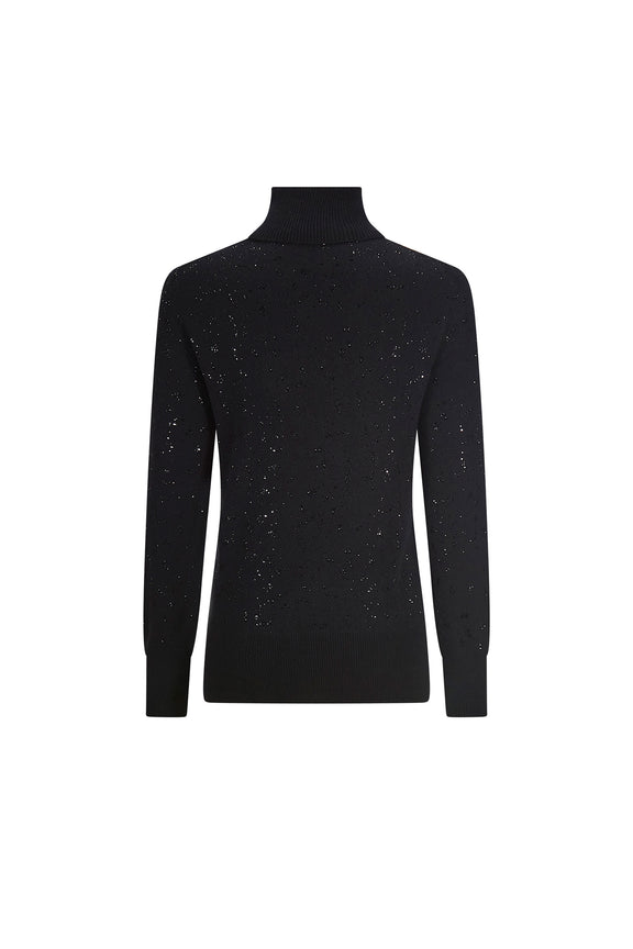 'HEAVY STARDUST' CASHMERE TURTLENECK SWEATER -  - Libertine