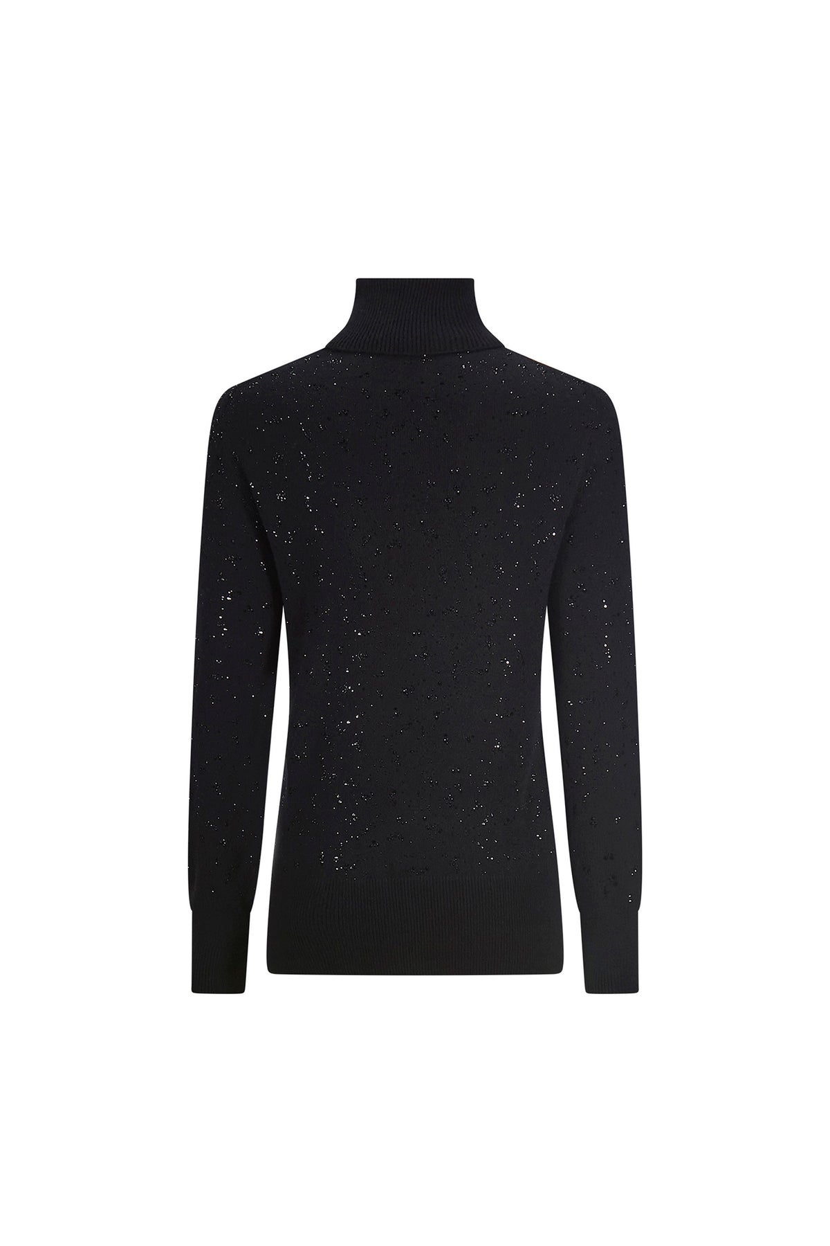 'HEAVY STARDUST' CASHMERE TURTLENECK SWEATER - - Libertine