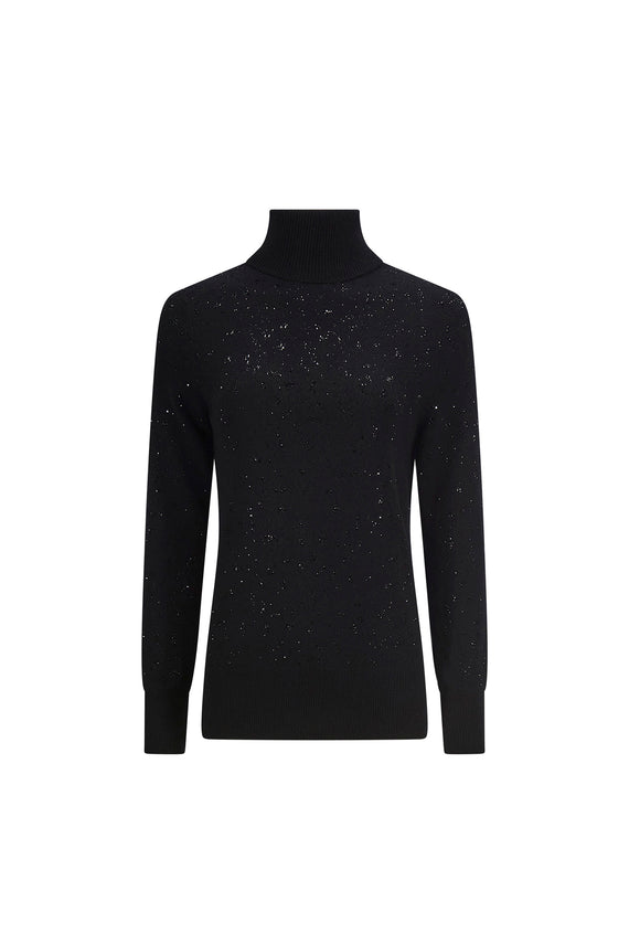 'HEAVY STARDUST' CASHMERE TURTLENECK SWEATER - - Libertine - Main image