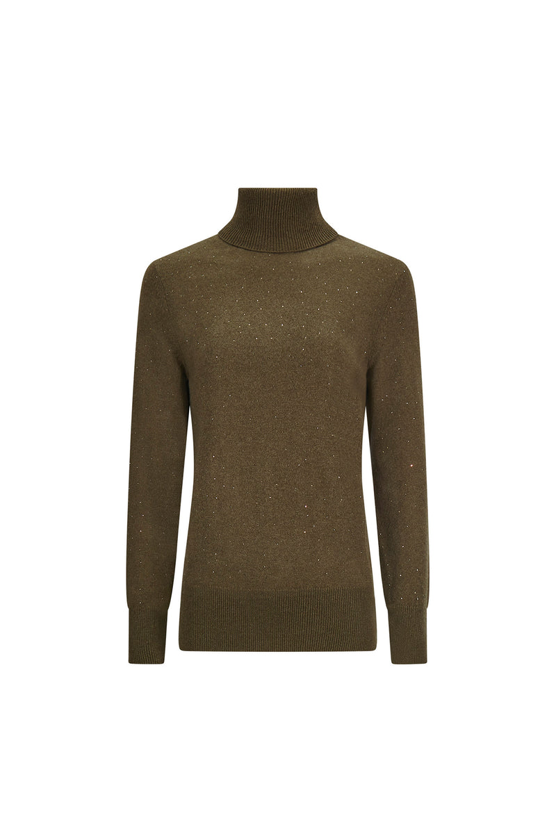 'STARLIGHT' SLIM TURTLENECK - - Libertine