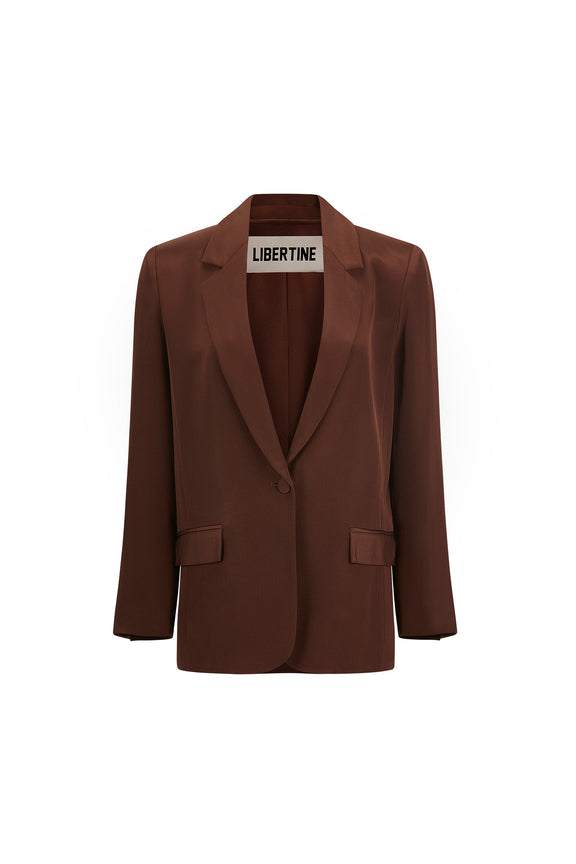 'COCOA POWDER' LONG JACKET -  - Libertine