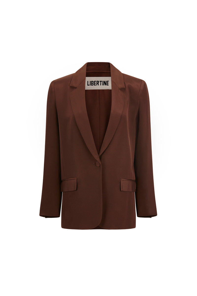 'COCOA POWDER' LONG JACKET - - Libertine