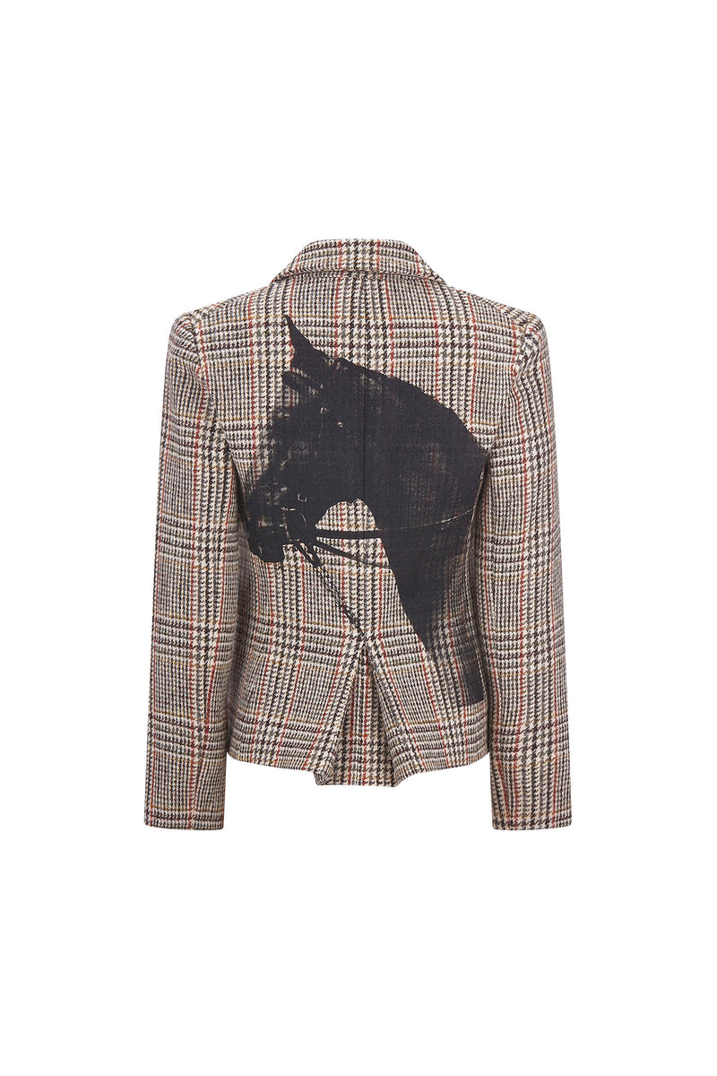 'THOROUGHBRED' L/S SHORT BLAZER - - Libertine