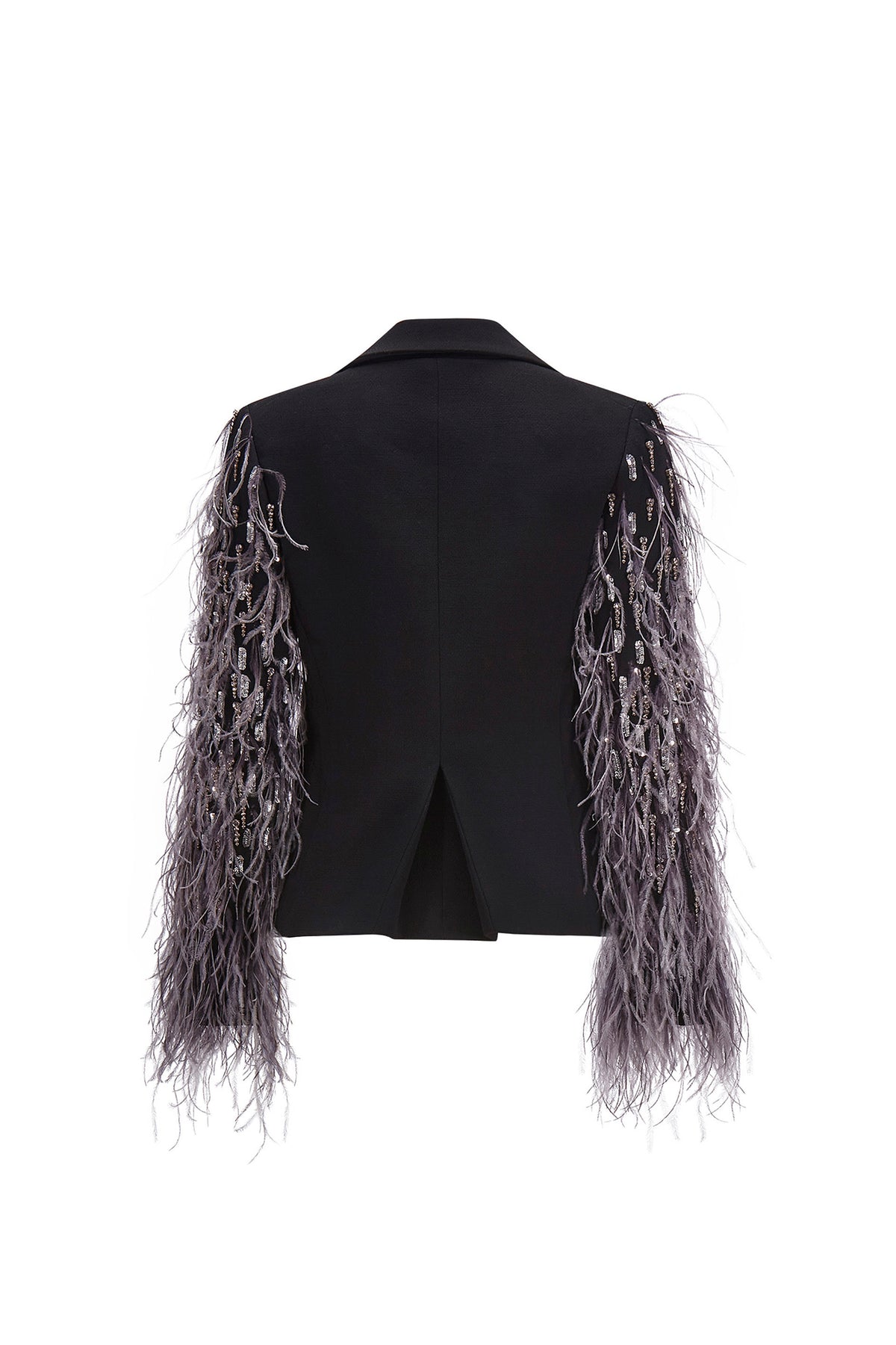 'ACROSS THE UNIVERSE' EMBROIDERED SLEEVE L/S SHORT JACKET - - Libertine