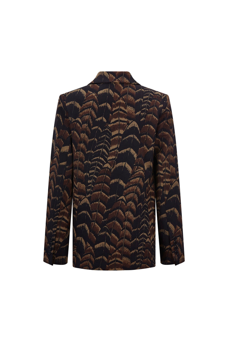 'FEATHERS' DOUBLE BREASTED JACKET - - Libertine