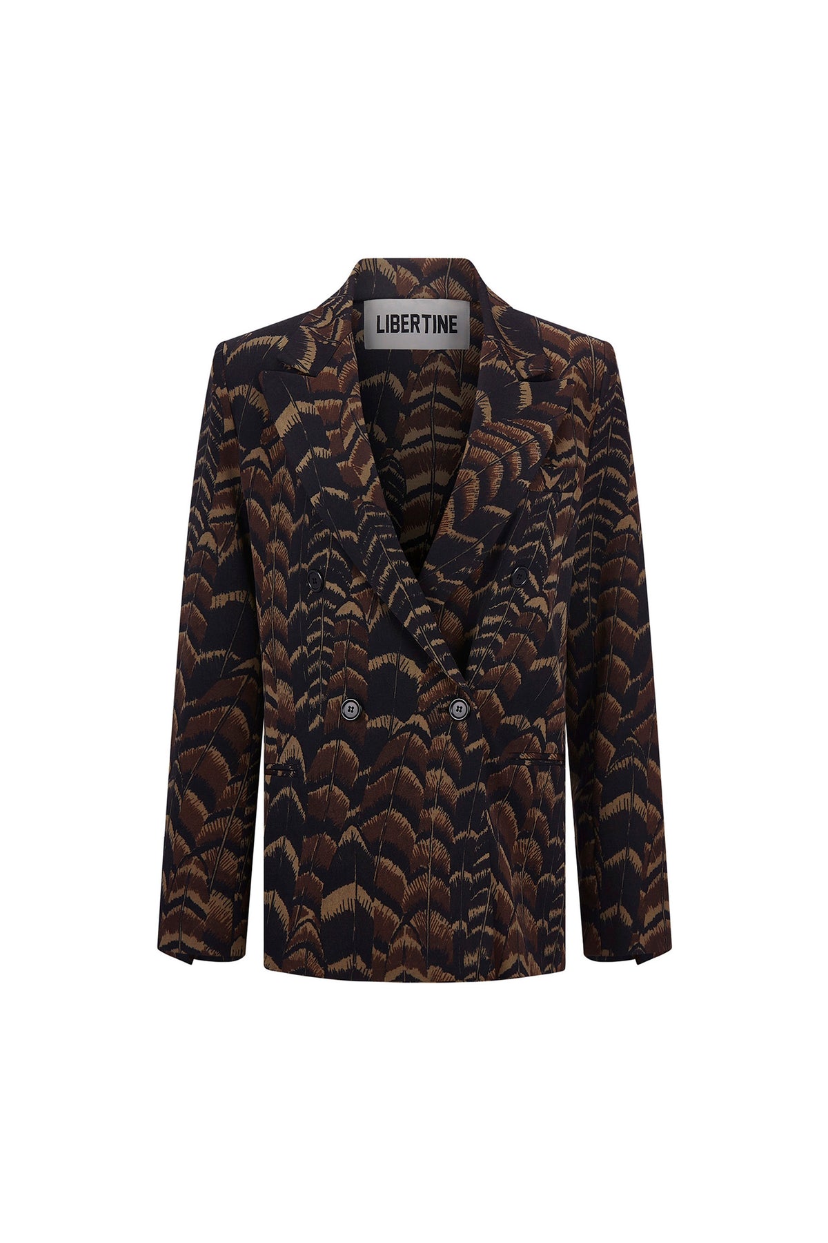 'FEATHERS' DOUBLE BREASTED JACKET - - Libertine