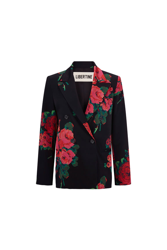 'SEVILLE ROSE' DOUBLE BREASTED JACKET -  - Libertine