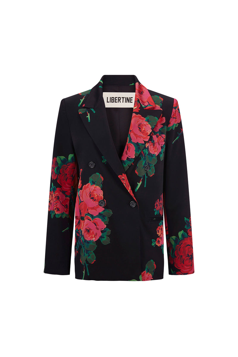 'SEVILLE ROSE' DOUBLE BREASTED JACKET - - Libertine