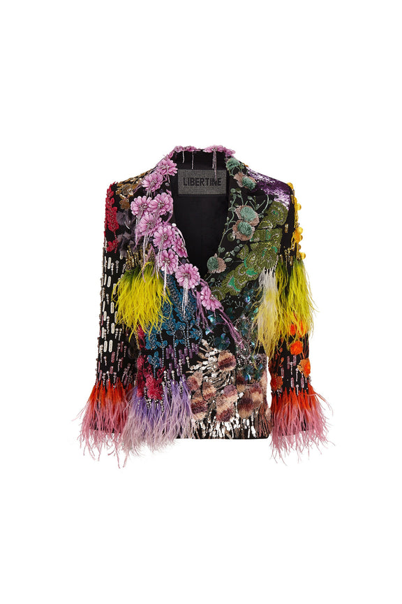 'ZIGGY STARDUST' DOUBLE BREASTED JACKET -  - Libertine