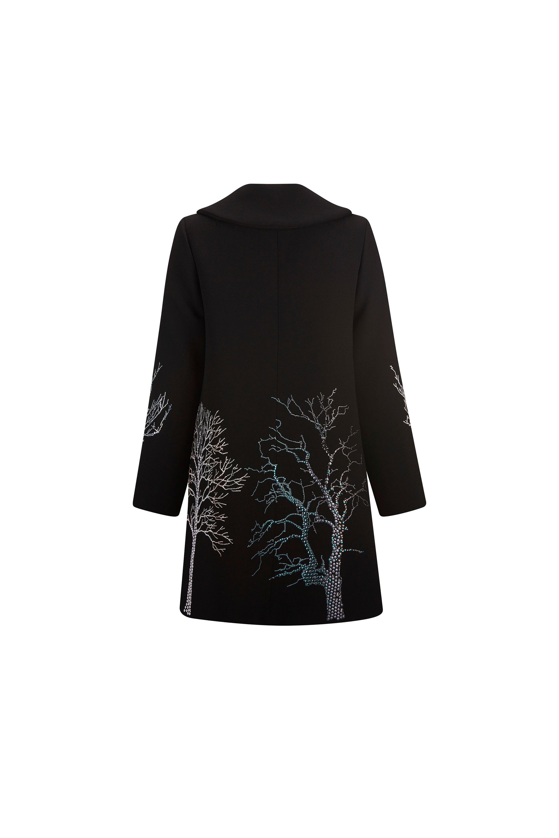 'CRYSTAL FOREST' PETER PAN COLLAR COAT -  - Libertine