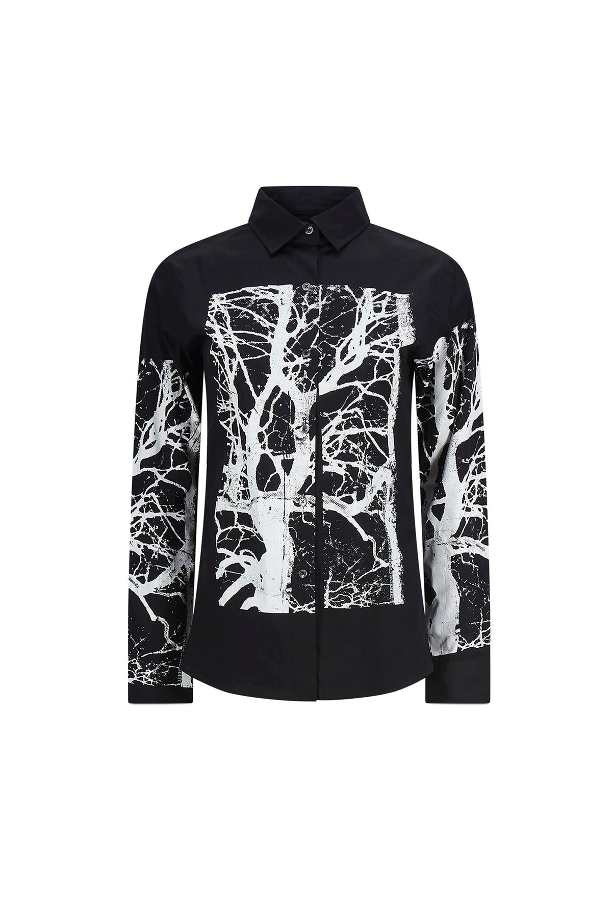 'MIDNIGHT FOREST' BLACK NEW CLASSIC SHIRT - - Libertine