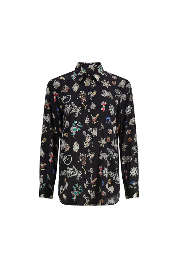 'BLACK DIAMOND PINS' NEW CLASSIC SHIRT -  - Libertine