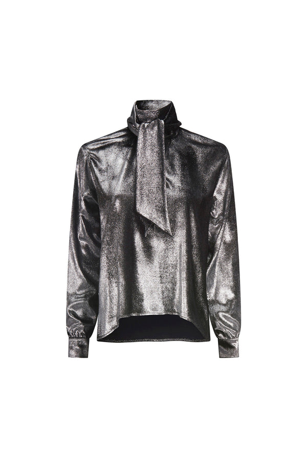 'STERLING' SLIM KEITH TIE BLOUSE - - Libertine