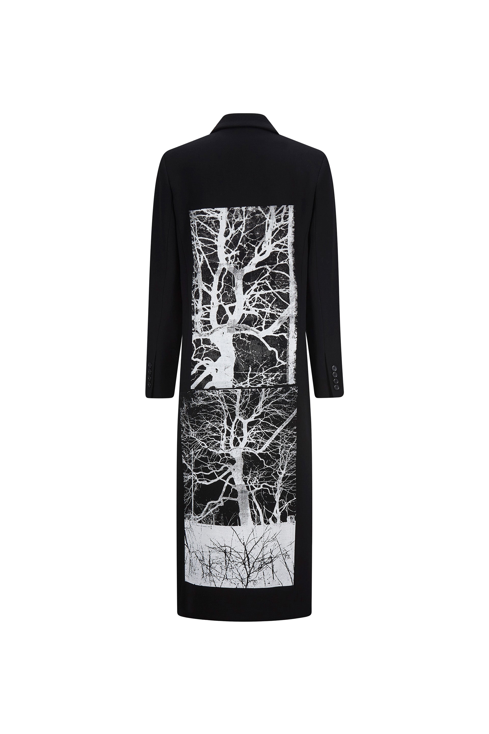 'MIDNIGHT FOREST' MIDI DOUBLE BREASTED COAT -  - Libertine