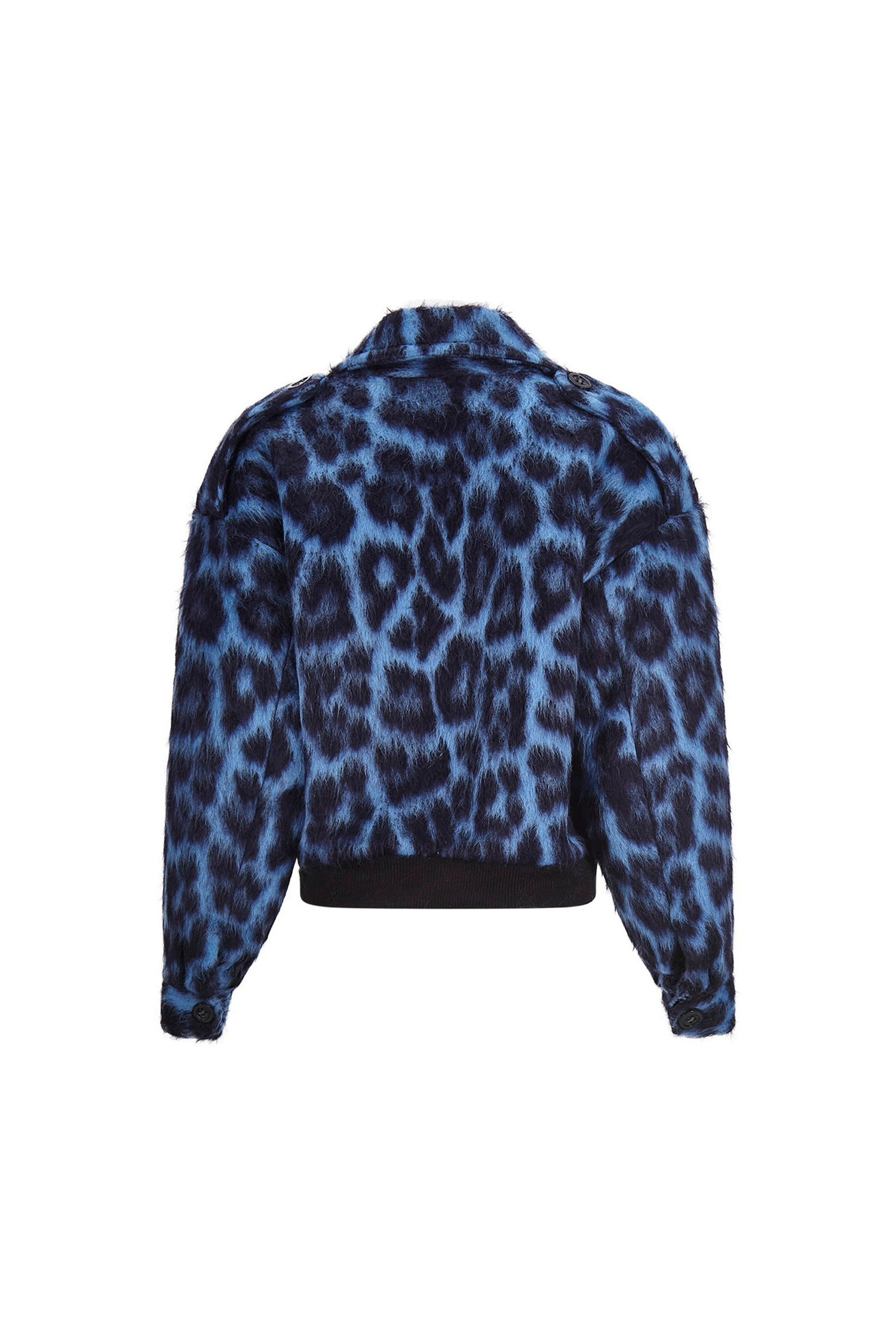 'LONDON LEOPARDO' DOUBLE BREASTED BOMBER - - Libertine