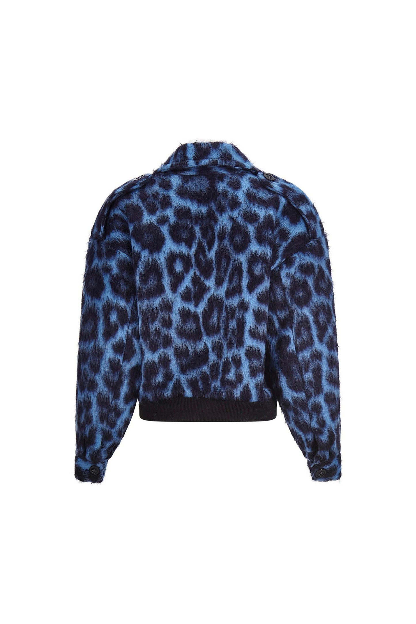 'LONDON LEOPARDO' DOUBLE BREASTED BOMBER - - Libertine