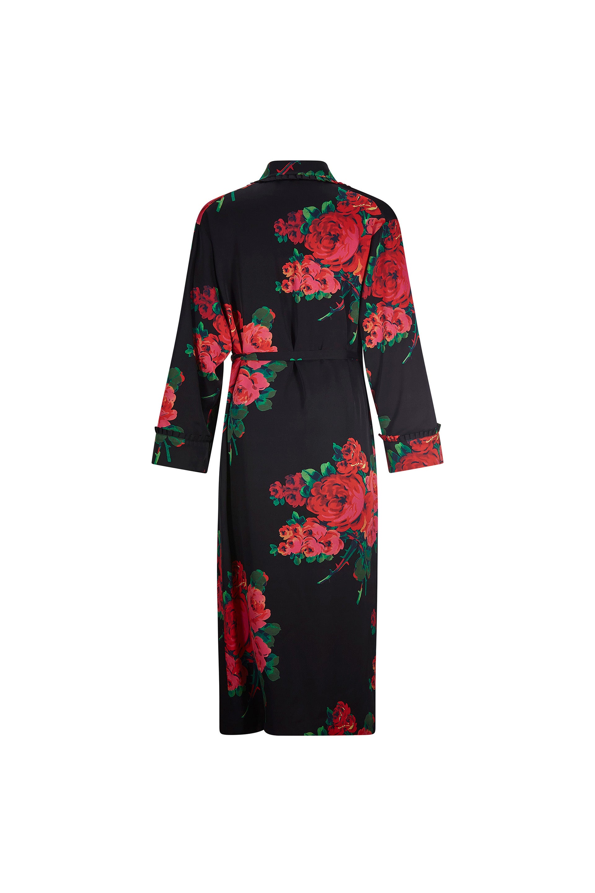 'SEVILLE ROSE ROBE COAT -  - Libertine