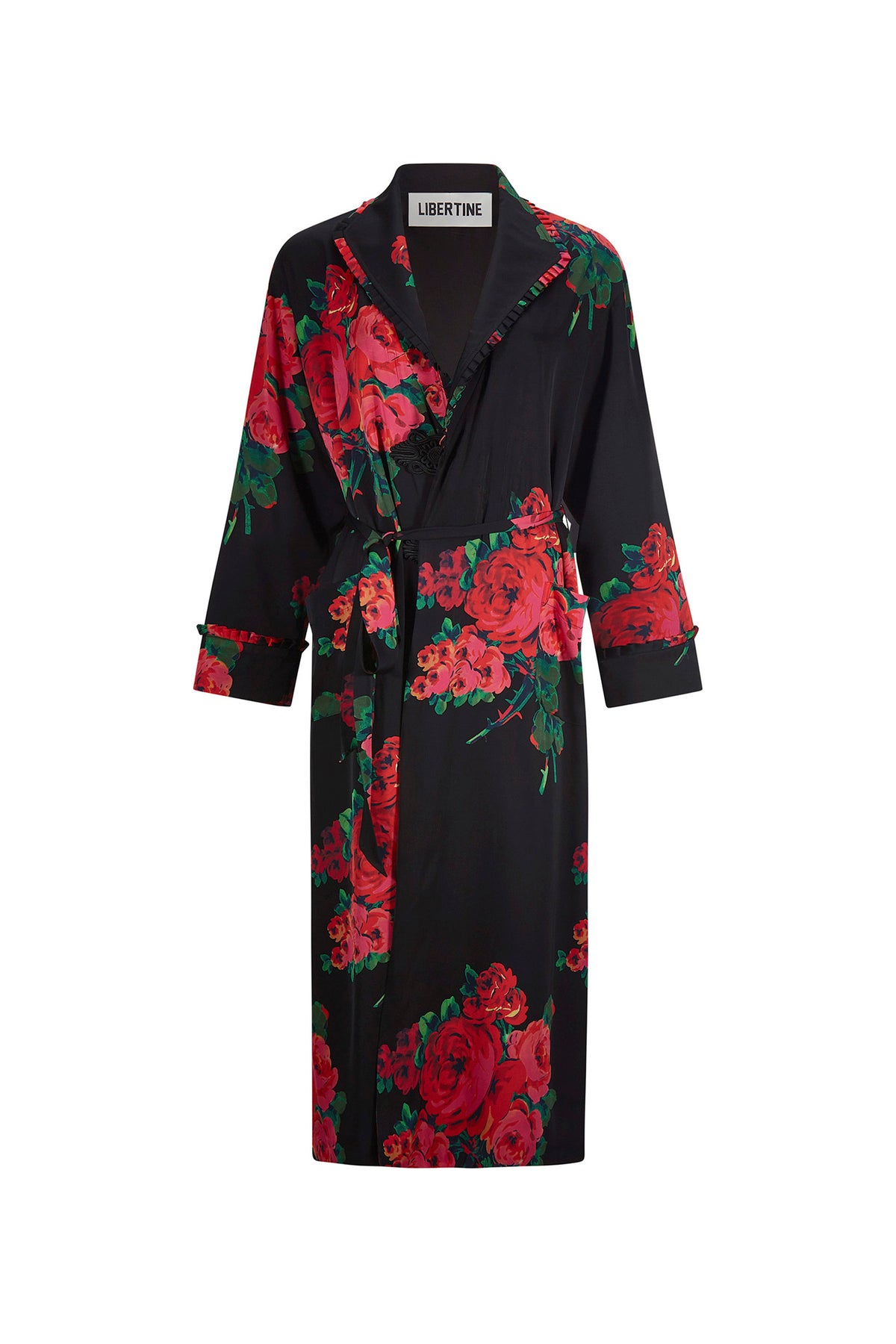 'SEVILLE ROSE ROBE COAT - - Libertine