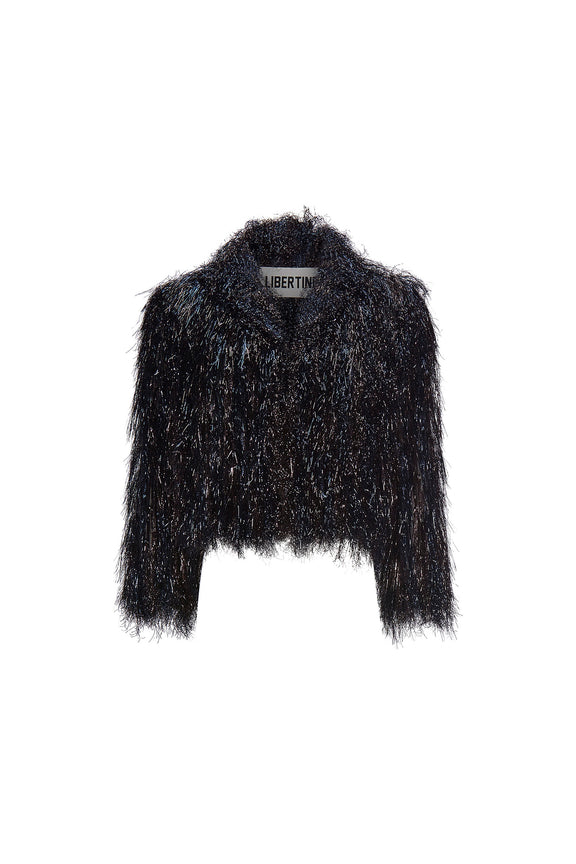 'GLAMOUR MONSTER' OPEN LAPEL SHRUG -  - Libertine