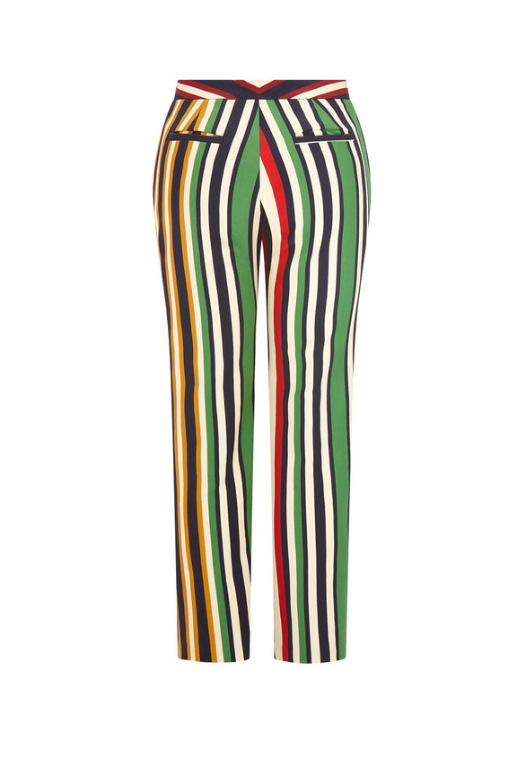'ETON STRIPE' NARROW TROUSER - - Libertine